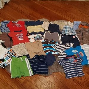 Bundle 30+ pieces including swim, jackets, tees